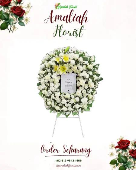 Krans Bunga Duka Sidaraja